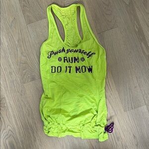 Lululemon Women's Neon Green Tank Top